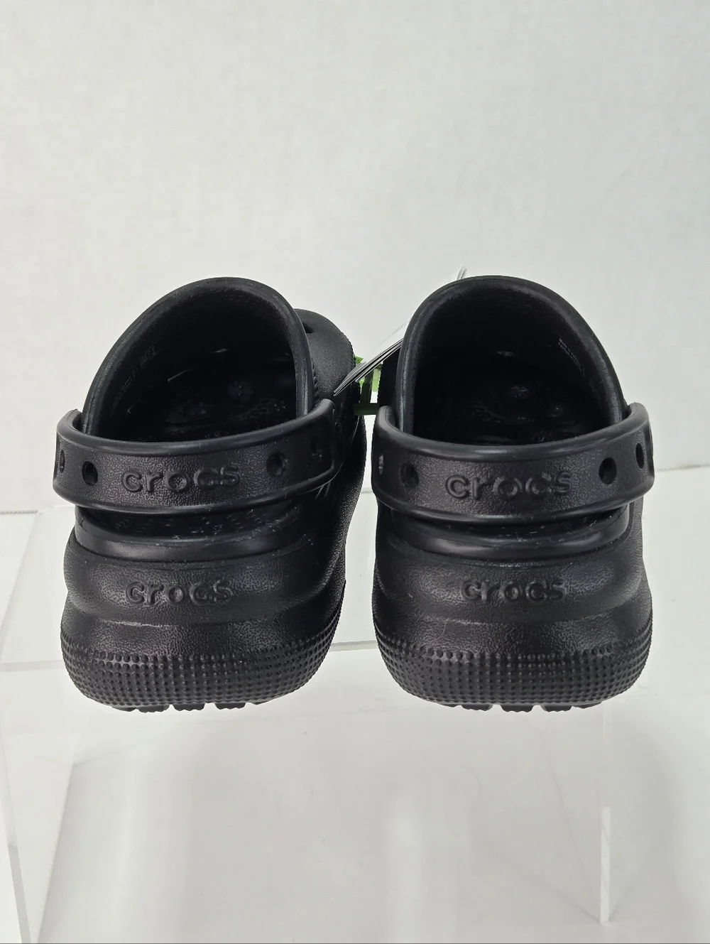 CROCS Unisex Classic Cutie Clog Black Slip-on Sandals Size C11 Toddler